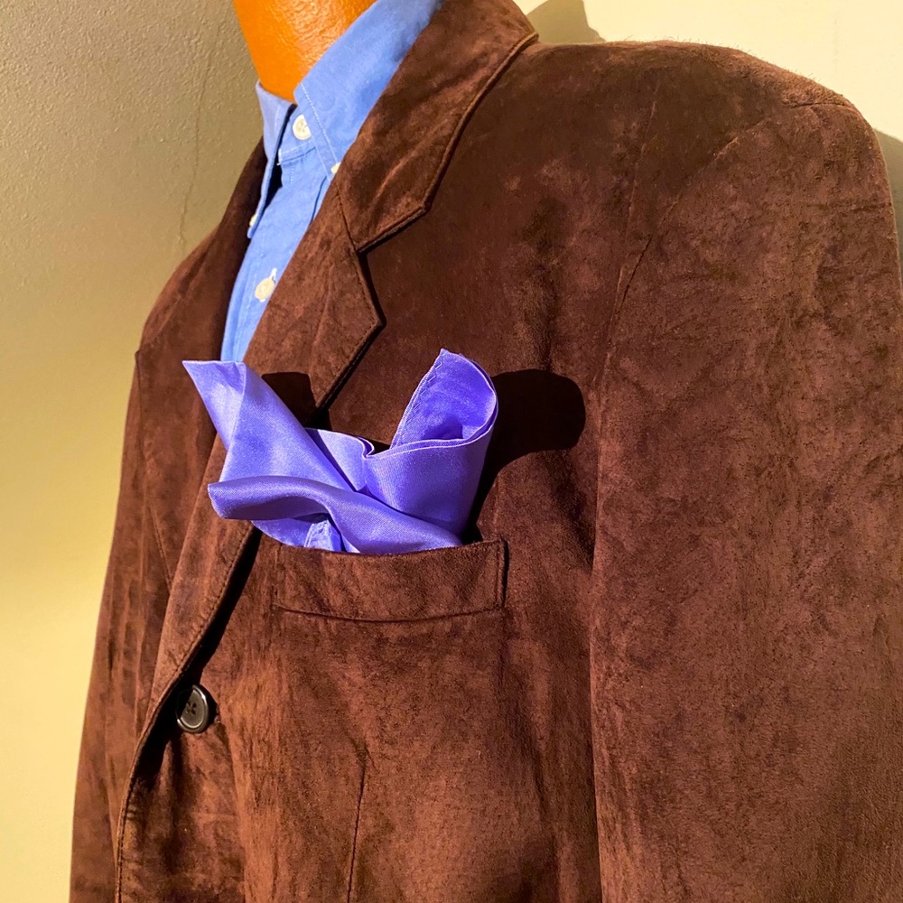 Jones New York mens suede blazer timeless fashion
